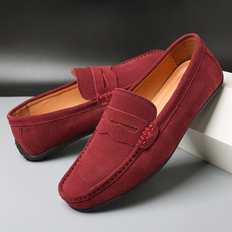 Mocassini in Camoscio | Eleganti e Confortevoli | Ideali per l’Estate