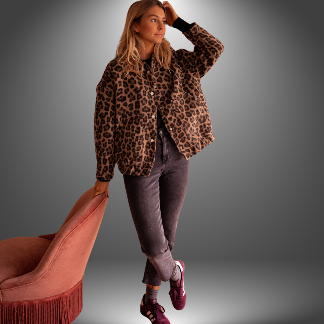 Giacca Animalier Oversize