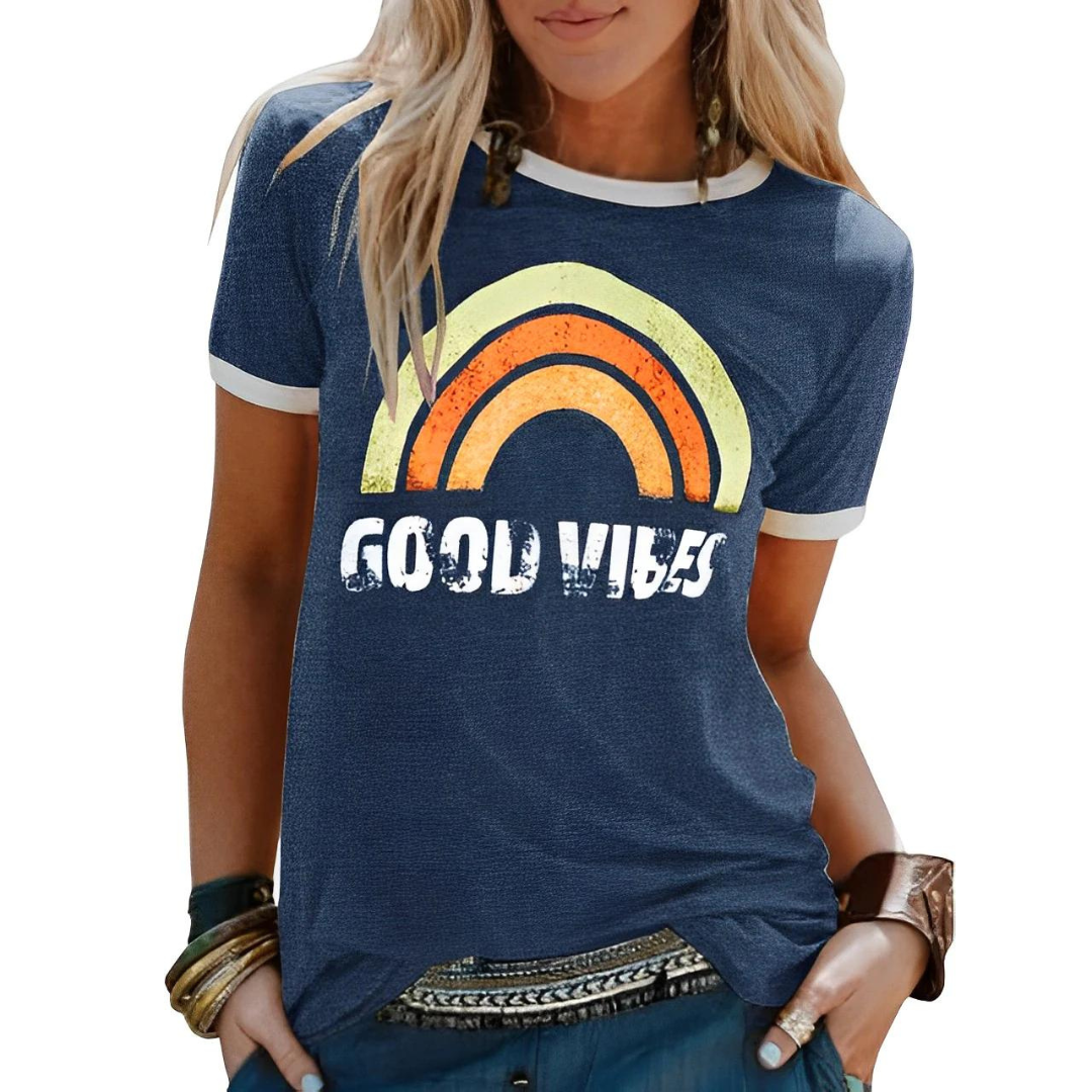 T-shirt Good Vibes vintage
