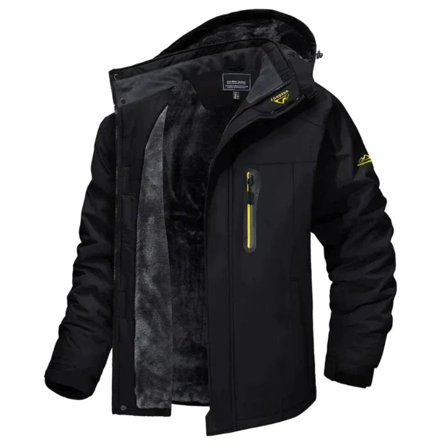 Giacca Invernale Uomo | Impermeabile e Foderata in Pile | Outdoor e Sportiva