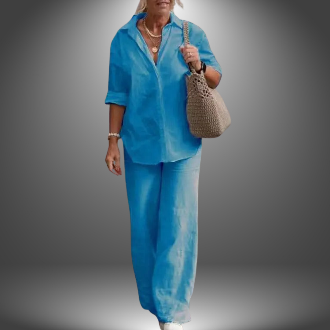 Completo Camicia e Pantaloni in Lino