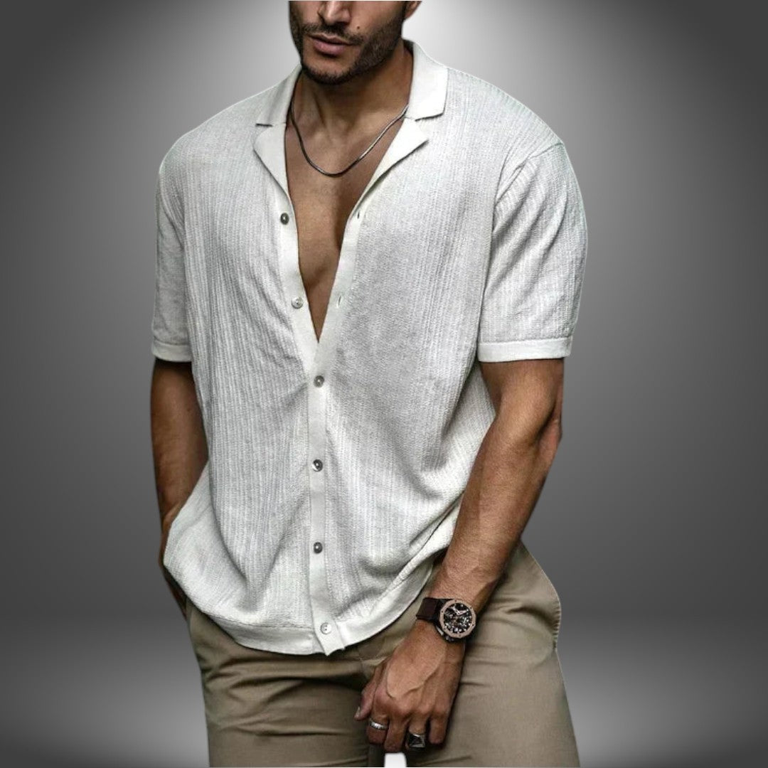 Camicia Estiva Texture Morbida