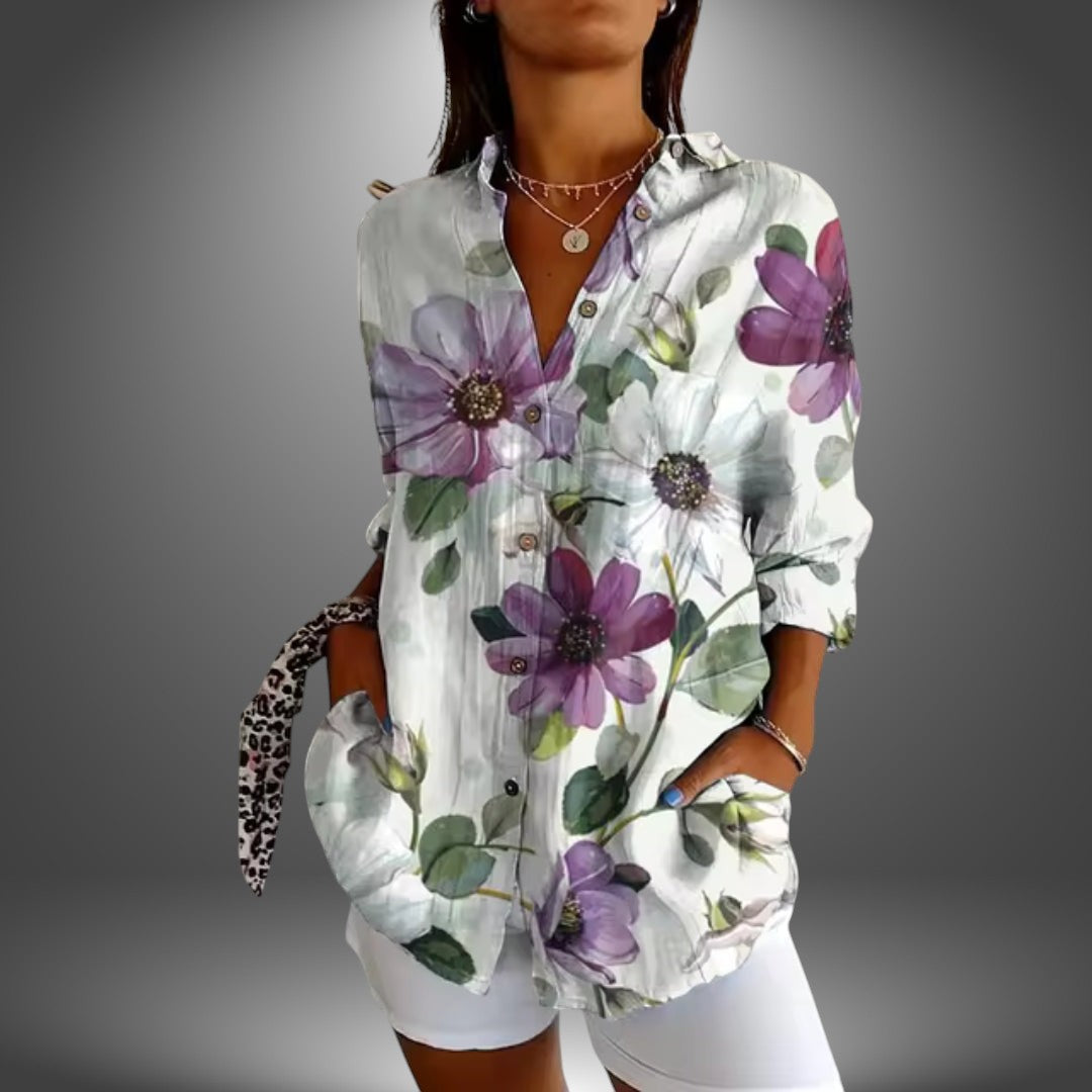 Camicia Floreale Donna