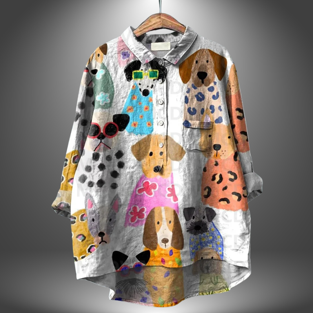 Camicia Floreale Oversize