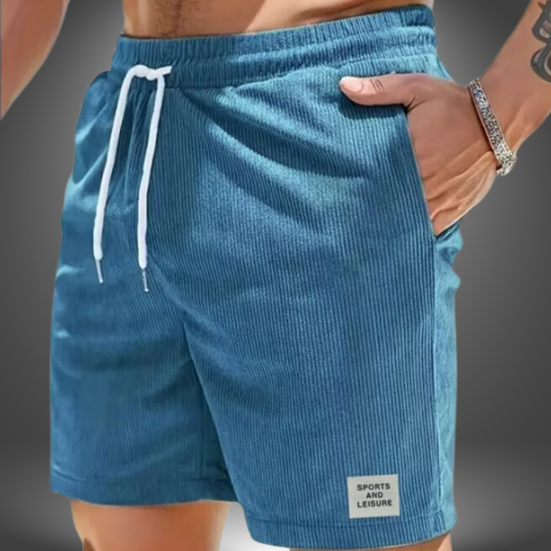 Shorts Velluto a Coste Sportivi