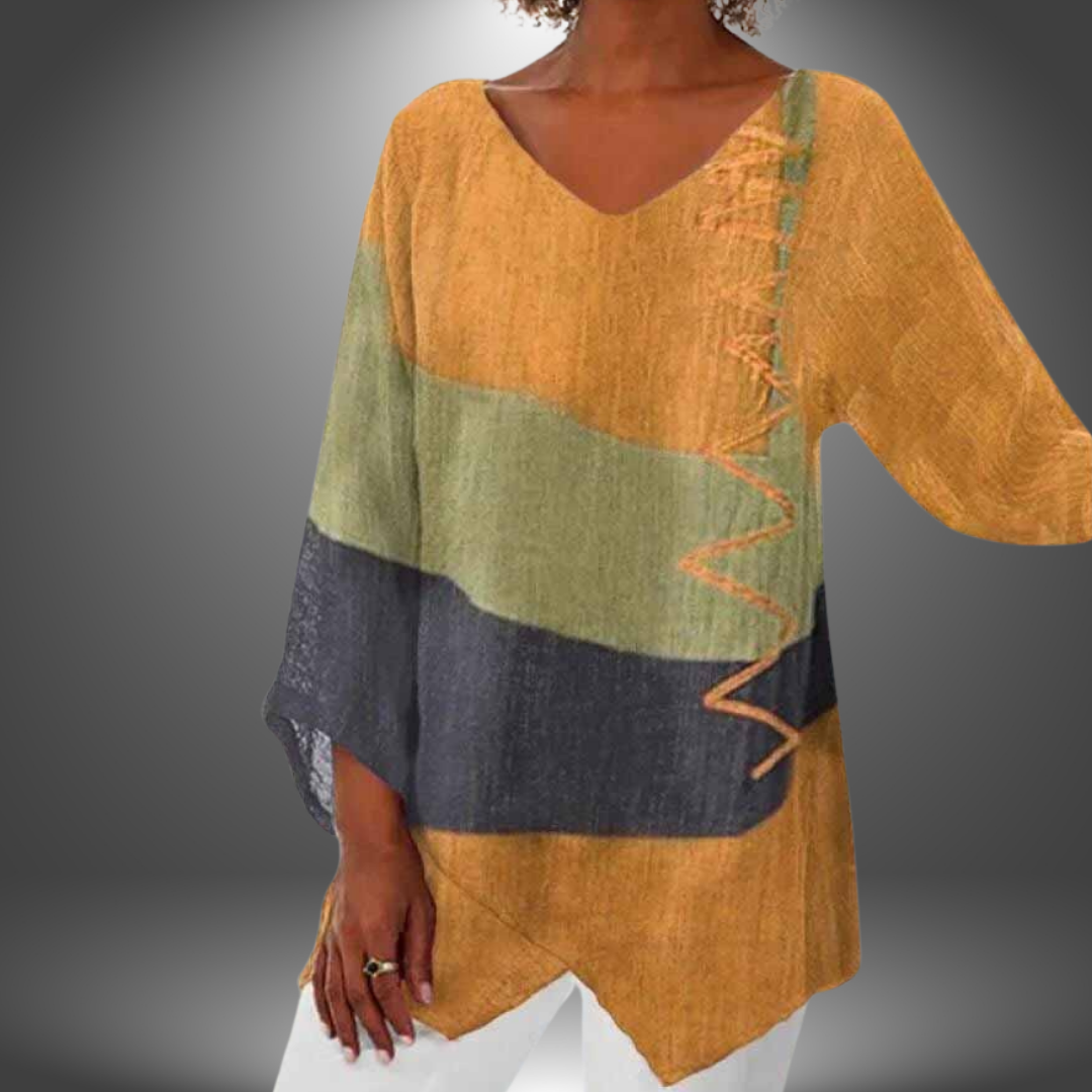 Tunica Color Block in Lino