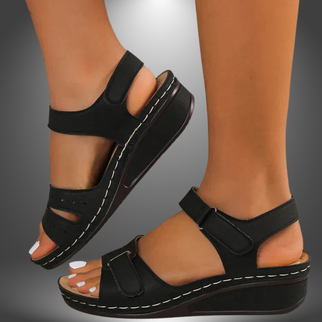Sandali Comfort con Zeppa