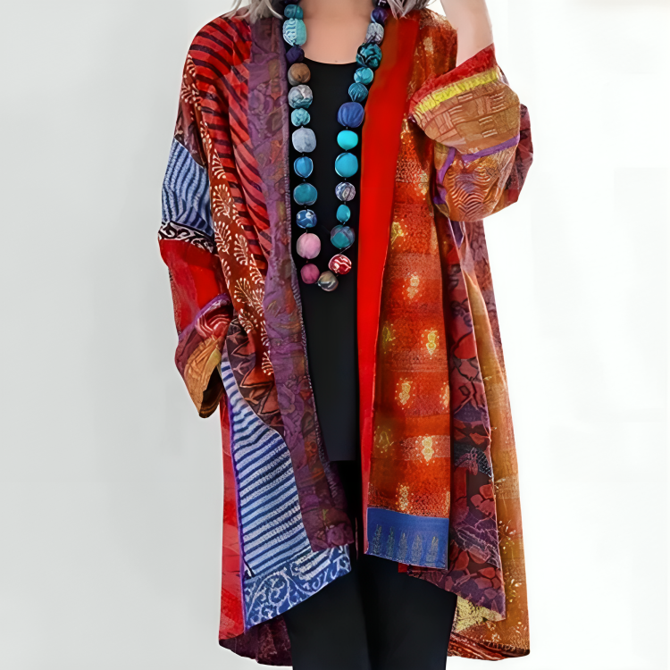 Kimono Etnico Multicolore