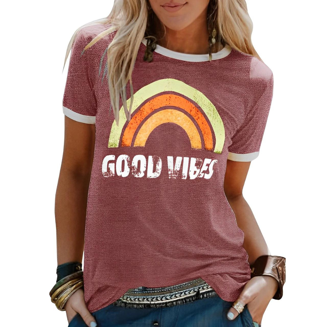 T-shirt Good Vibes vintage