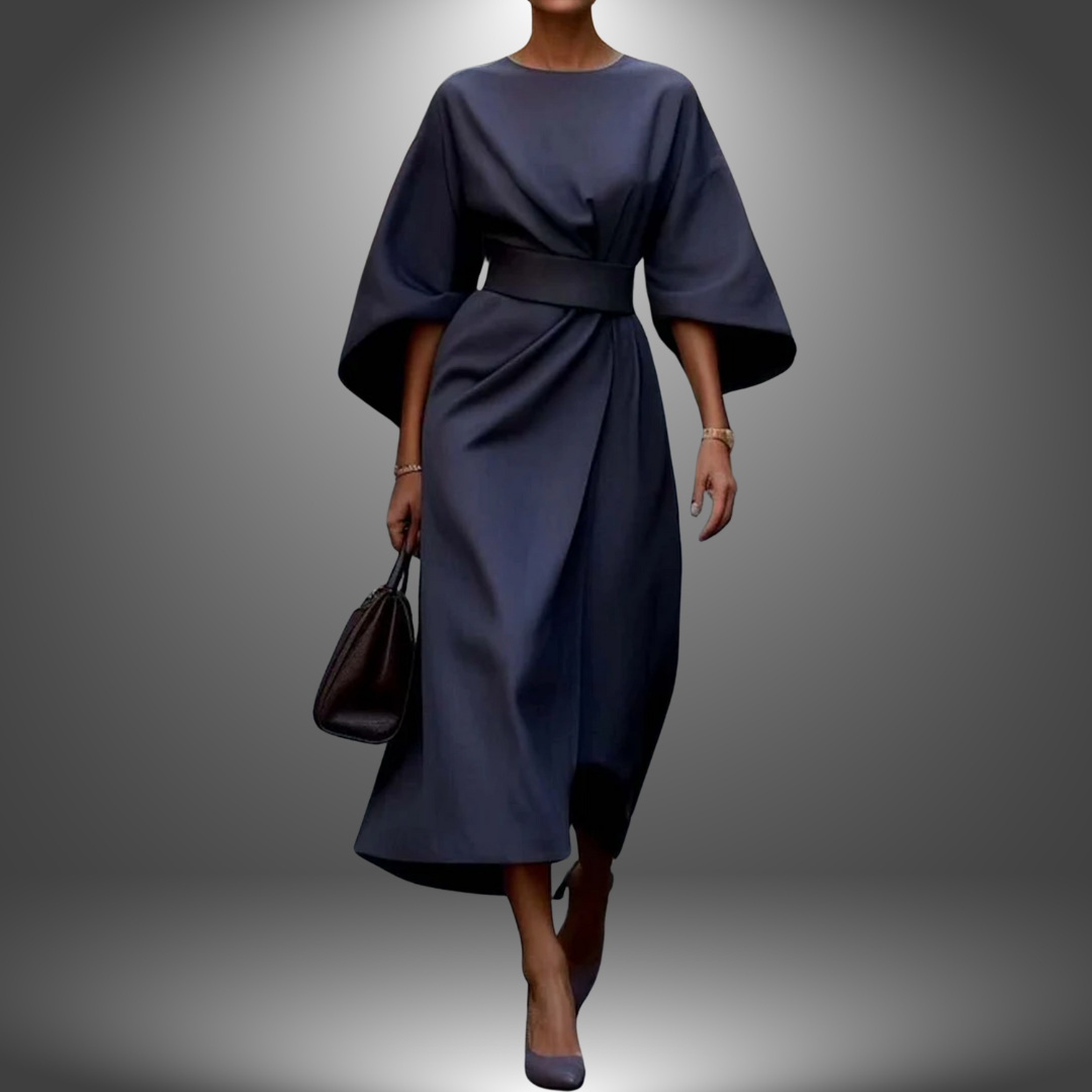 Abito Midi Strutturato Elegante