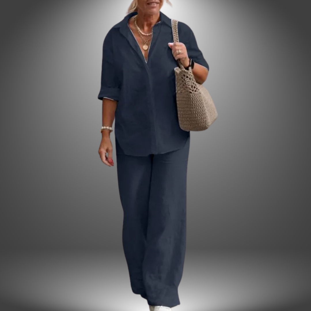 Completo Camicia e Pantaloni in Lino
