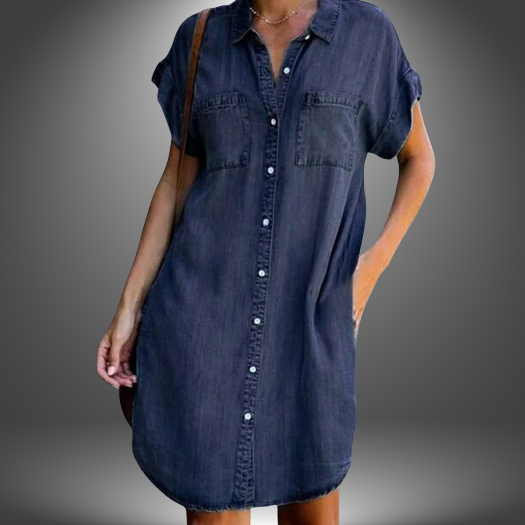 Abito Chemisier in Denim Donna