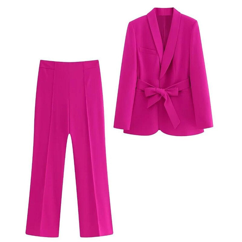 Tailleur con Cintura