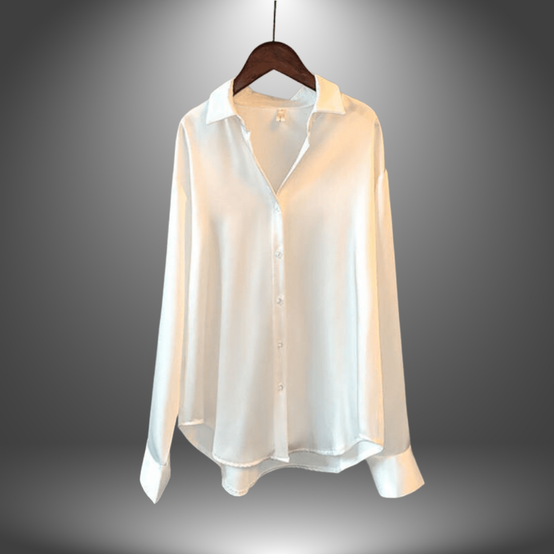 Camicia Satinata Fluida