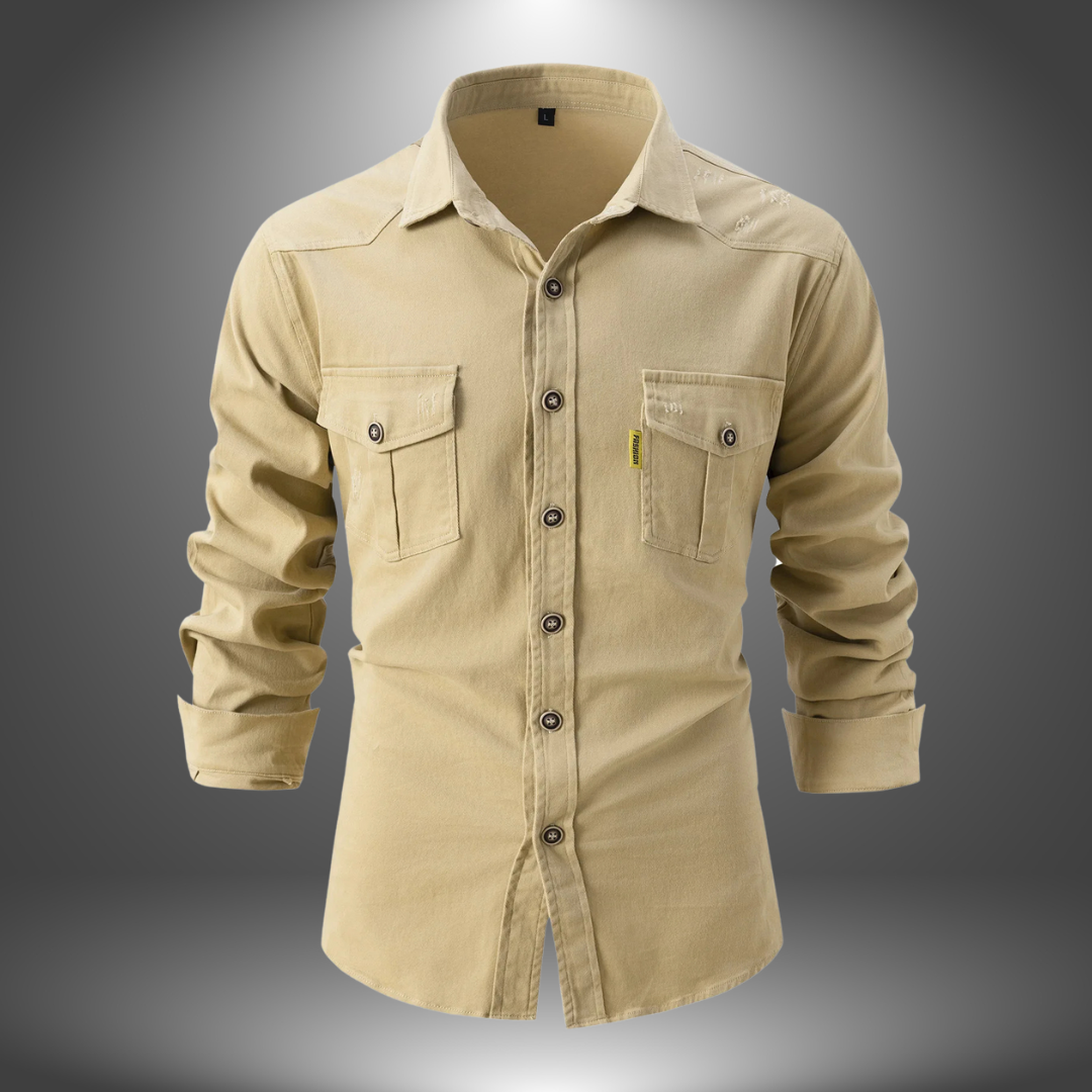 Camicia in Cotone Denim
