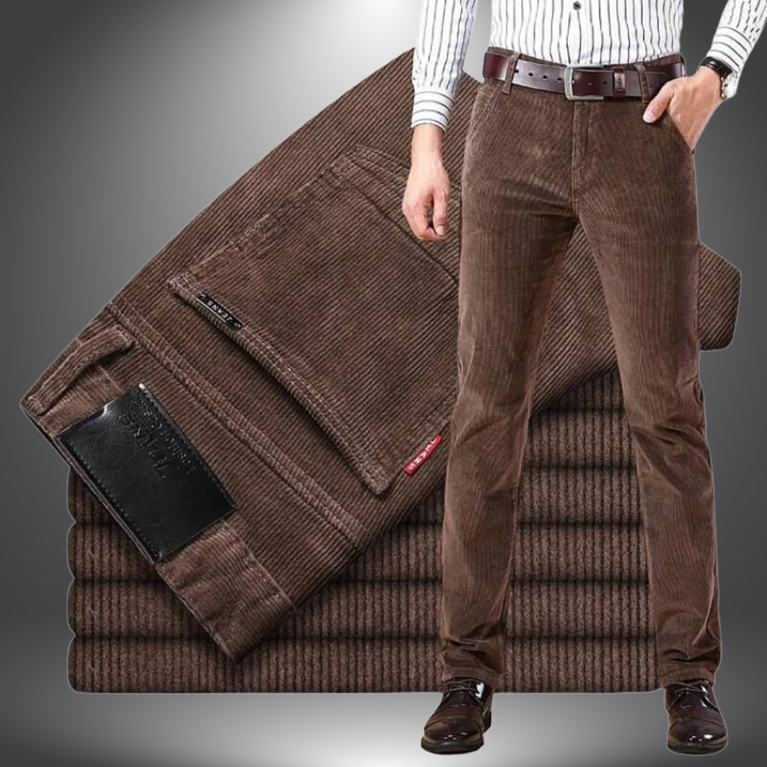 Pantaloni in Velluto a Coste