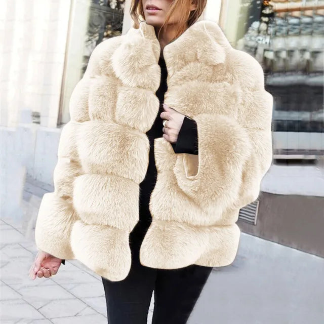 Cappotto in Pelliccia Sintetica | Caldo & Sofisticato | Stile Lussuoso