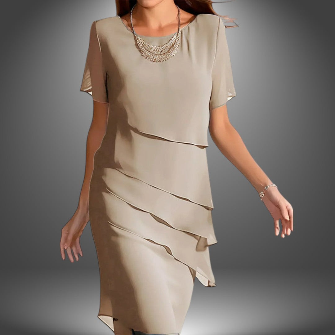 Abito Elegante a Balze