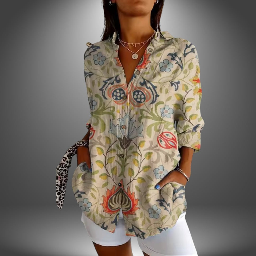 Camicia Floreale Donna