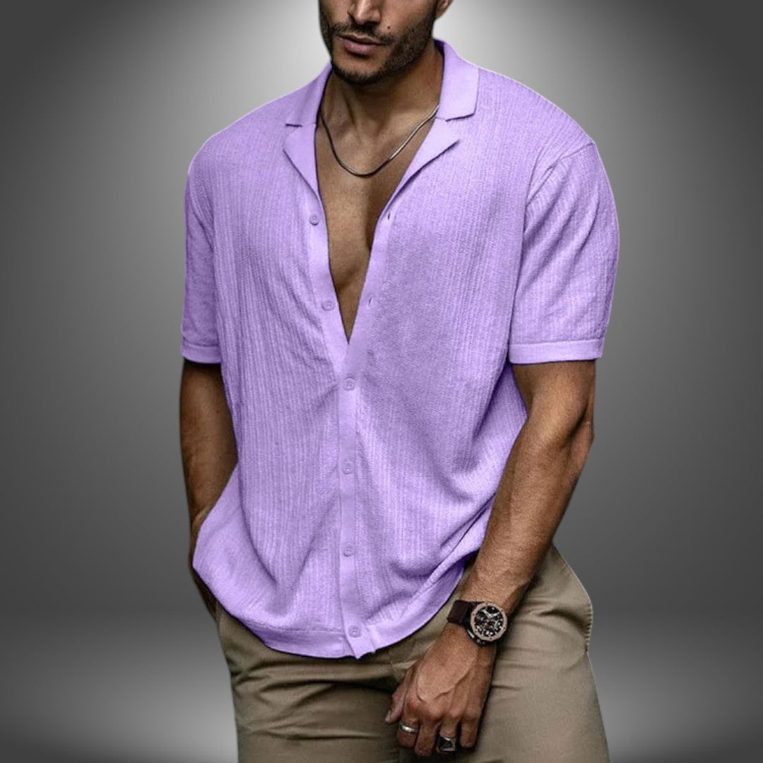 Camicia Estiva Texture Morbida