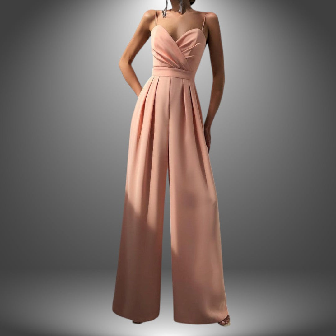 Jumpsuit Cerimonia con Scollo Cuore