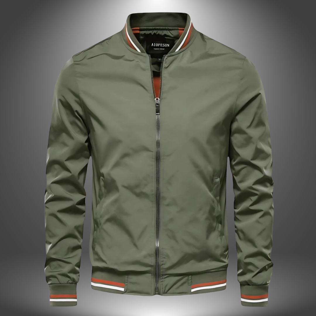 Bomber Leggera con Zip