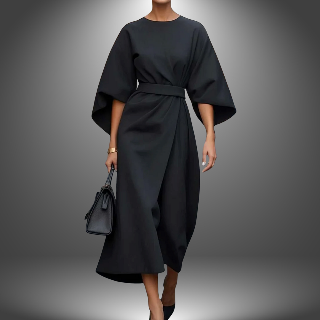 Abito Midi Strutturato Elegante