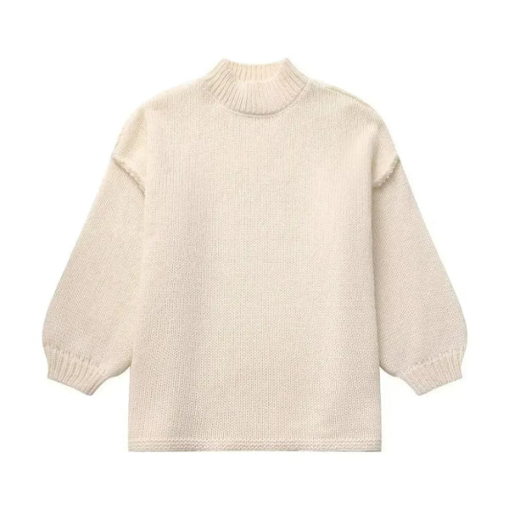Maglione Oversize | Maniche a Sbuffo | Caldo e Chic
