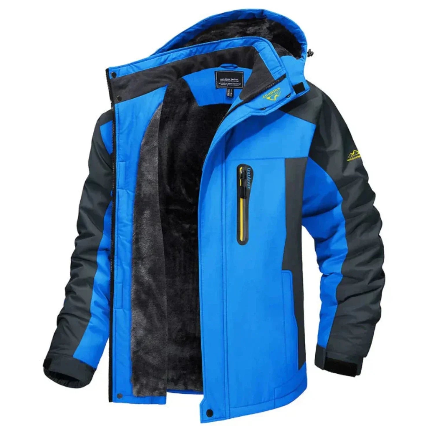 Giacca Invernale Uomo | Impermeabile e Foderata in Pile | Outdoor e Sportiva
