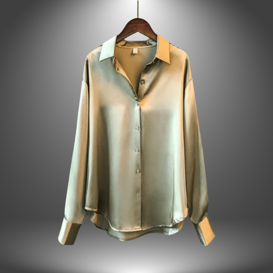 Camicia Satinata Fluida