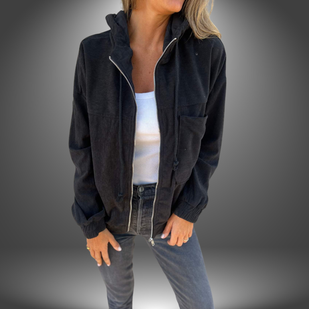 Giacca Casual con Cappuccio