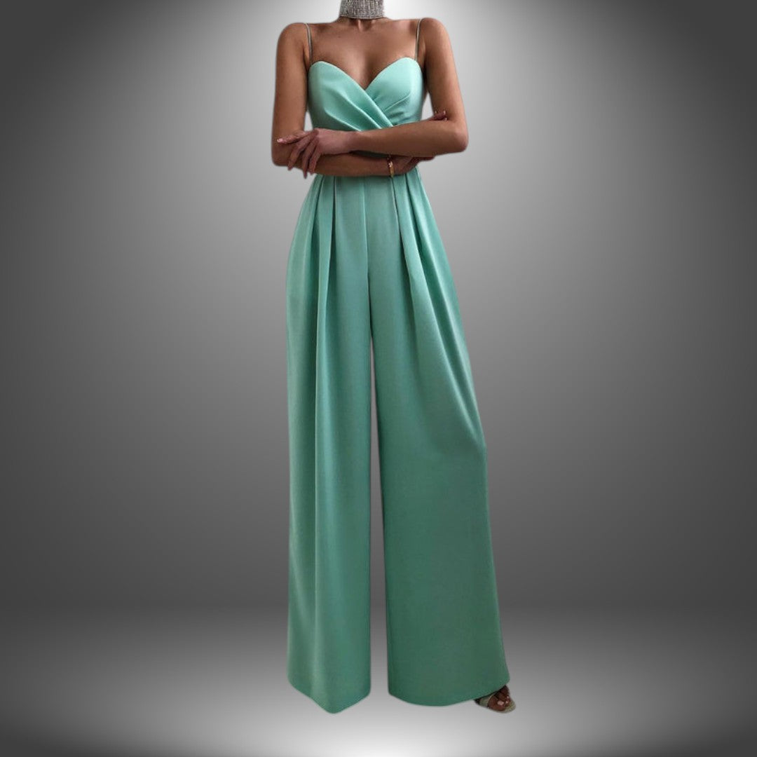 Jumpsuit Cerimonia con Scollo Cuore