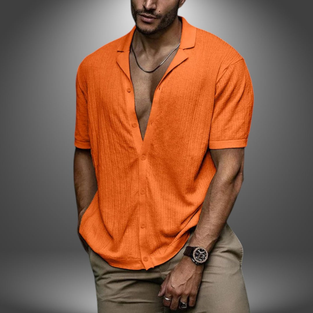 Camicia Estiva Texture Morbida