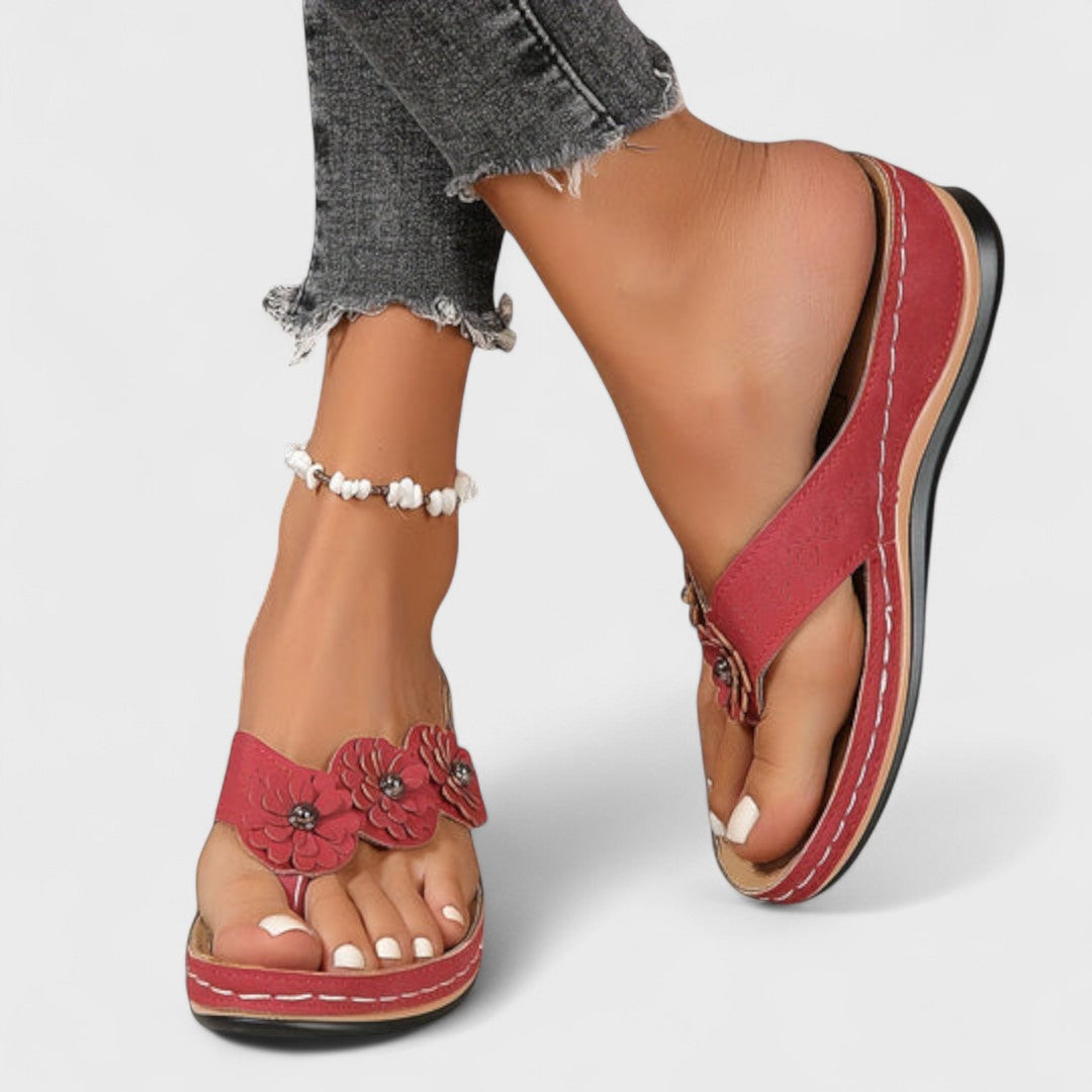 Sandali Floreali Comfort