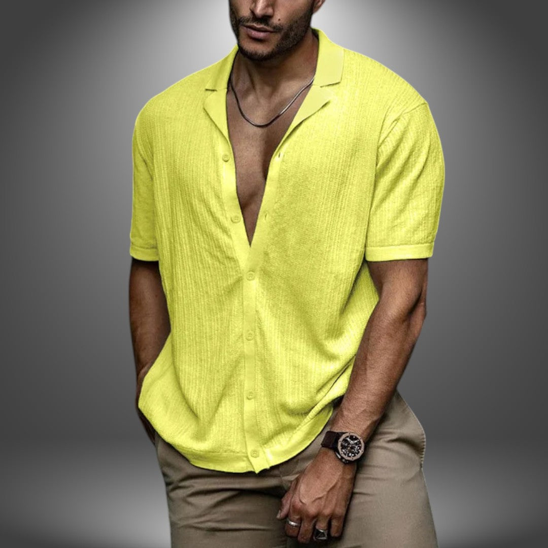 Camicia Estiva Texture Morbida