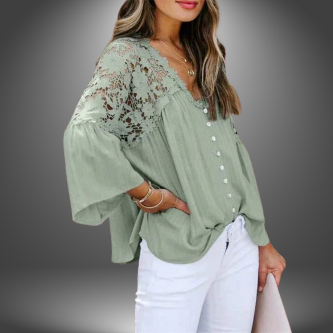 Blusa Pizzo Romantica
