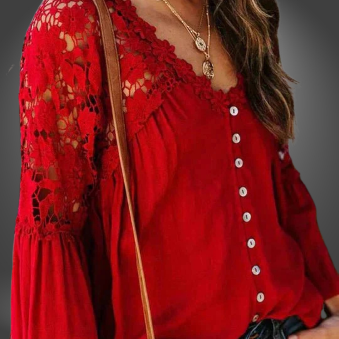 Blusa Pizzo Romantica