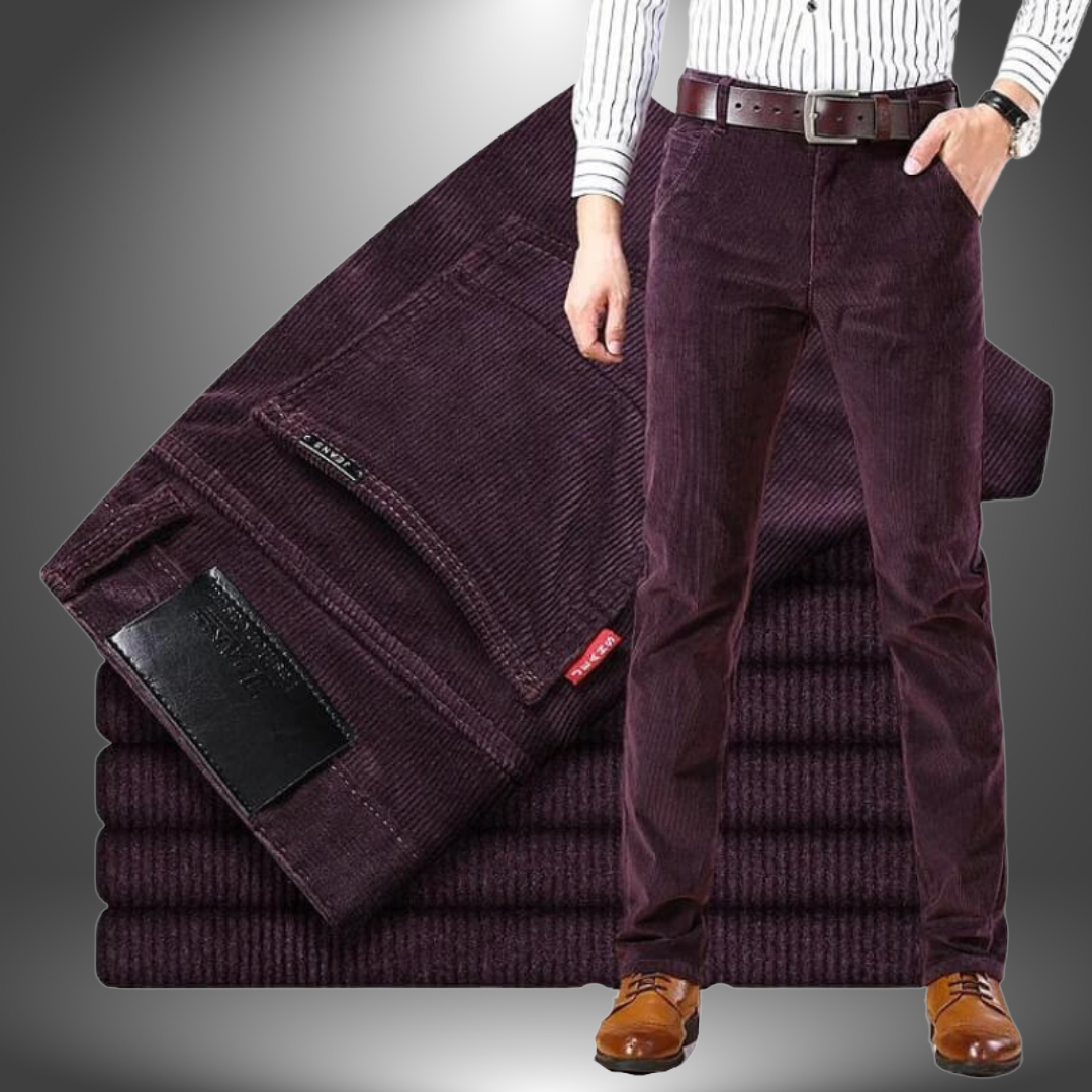 Pantaloni in Velluto a Coste