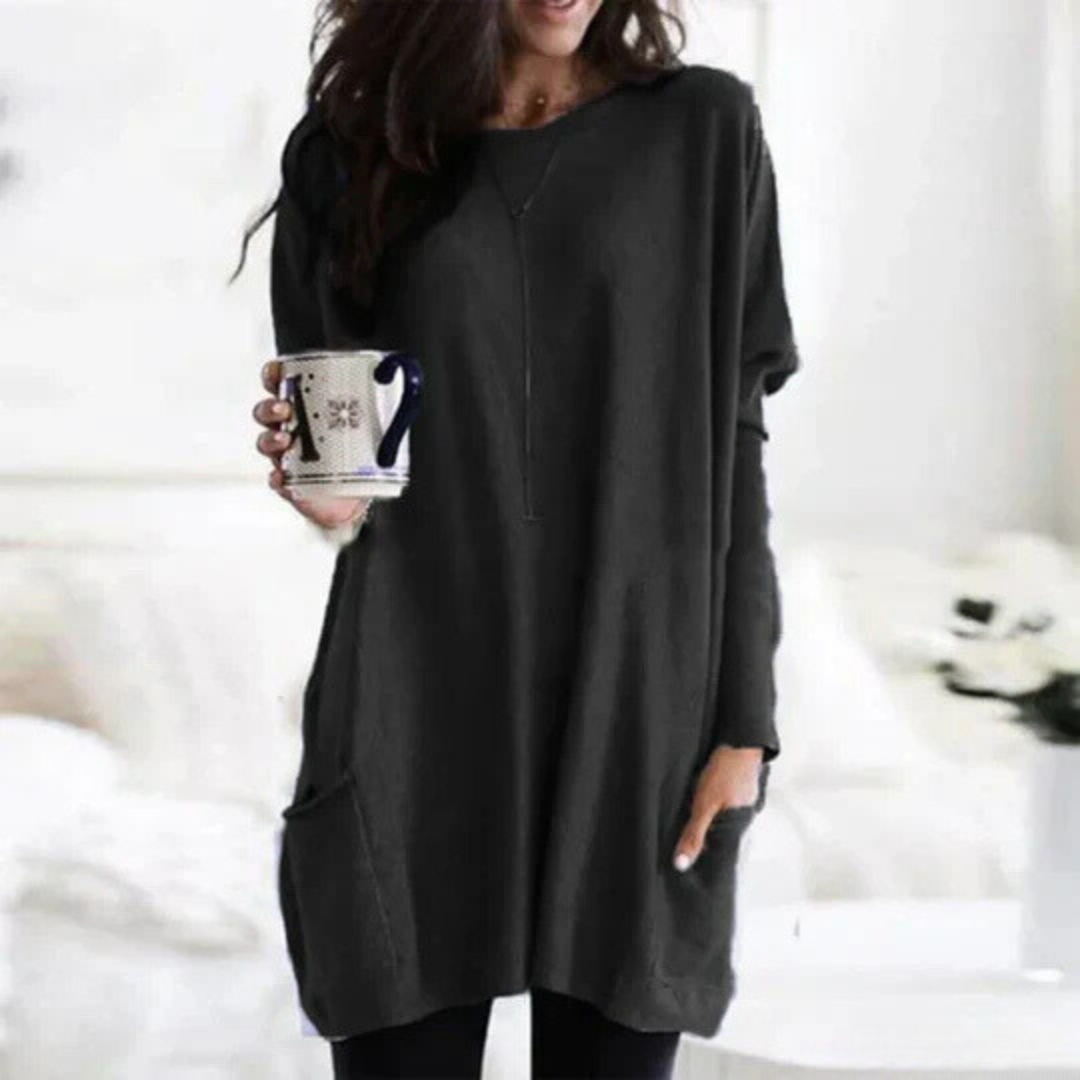 Maglione Oversize | Misto Cotone | Con Tasche