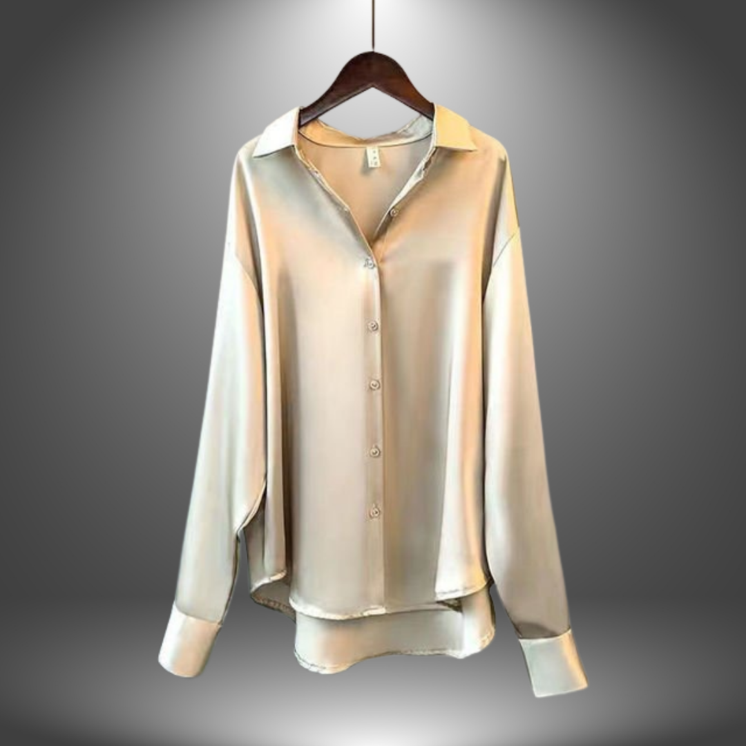 Camicia Satinata Fluida