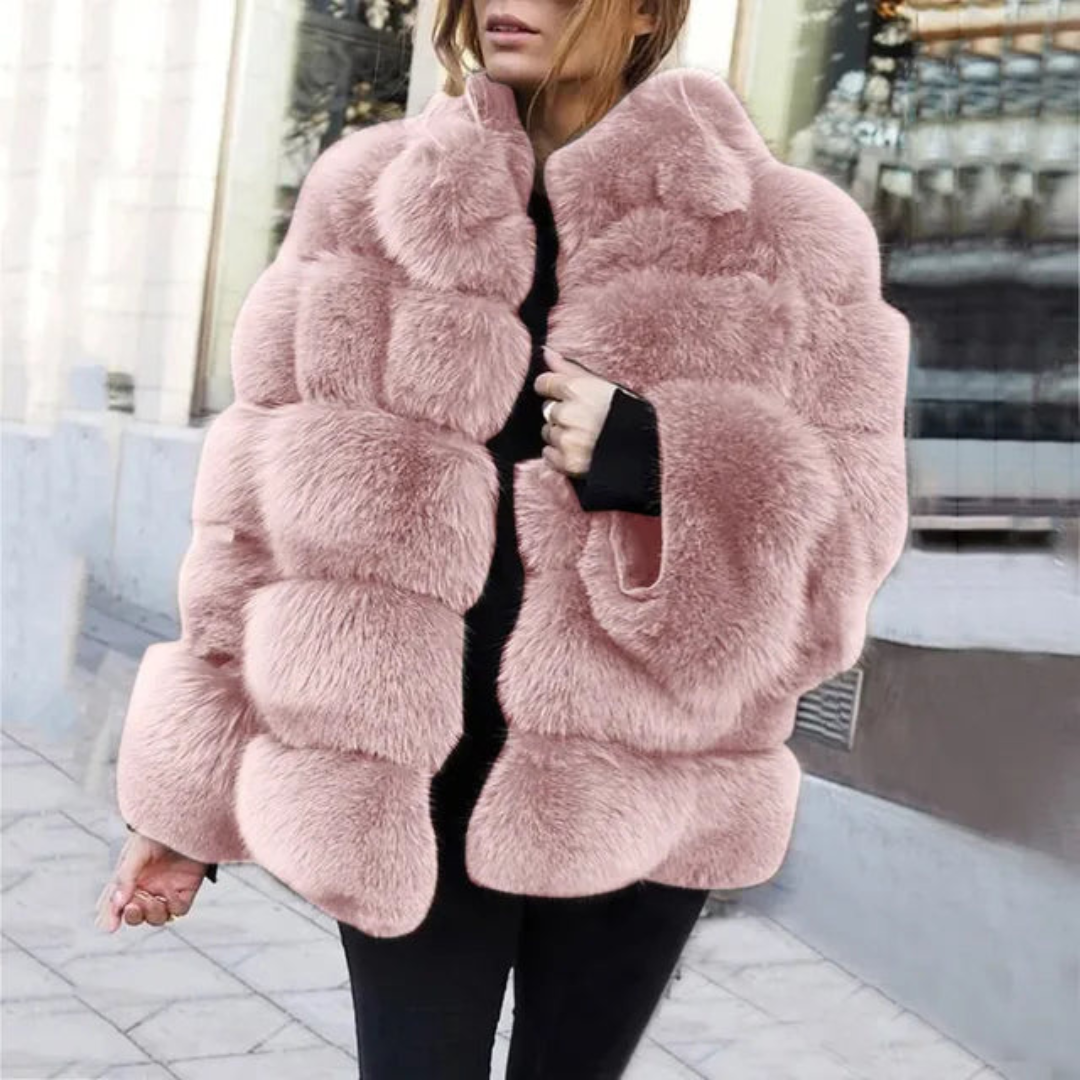 Cappotto in Pelliccia Sintetica | Caldo & Sofisticato | Stile Lussuoso