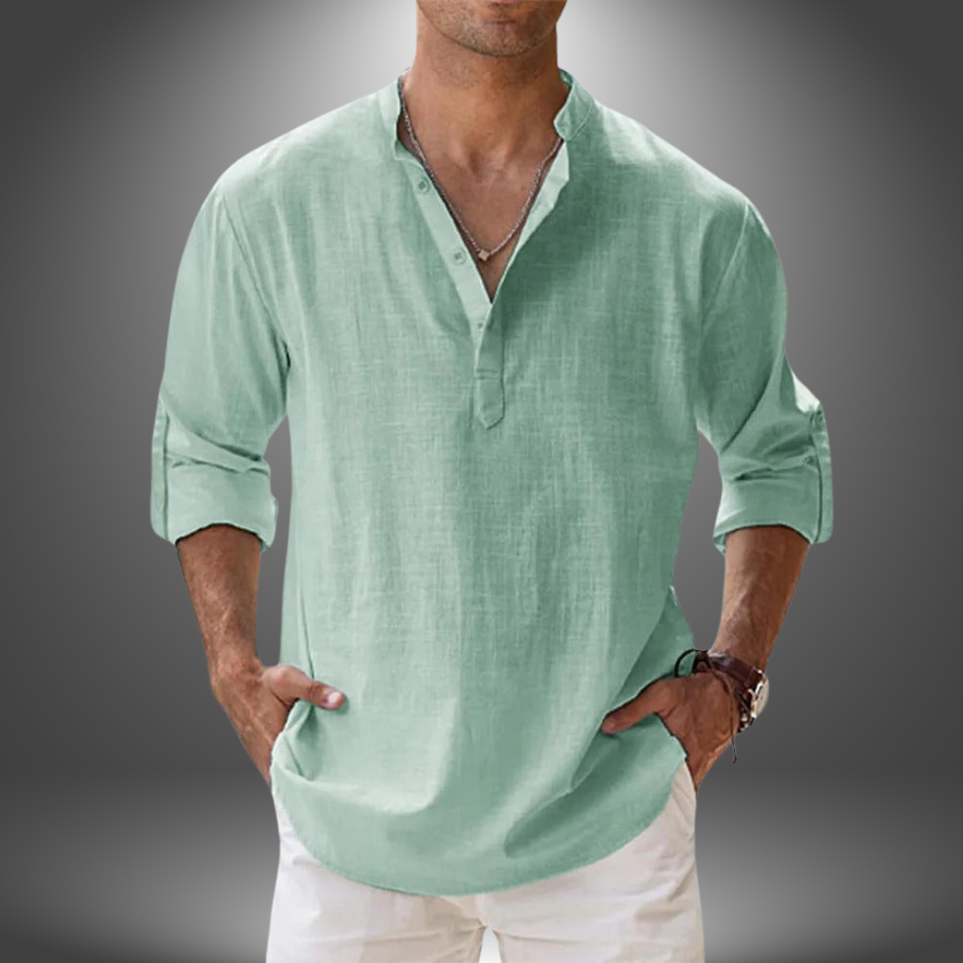 Camicia Estiva Cotone Uomo