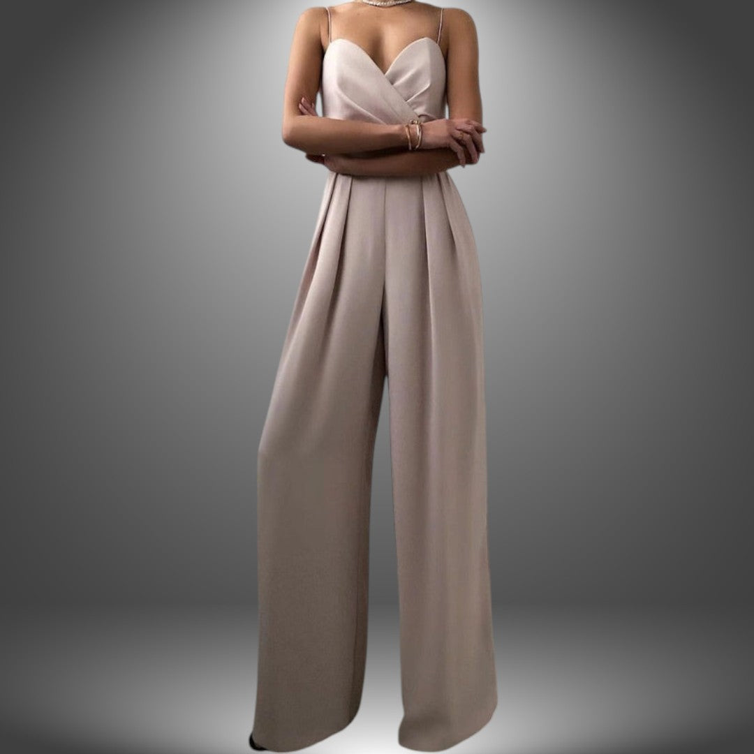 Jumpsuit Cerimonia con Scollo Cuore