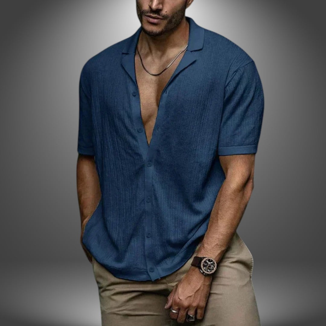 Camicia Estiva Texture Morbida