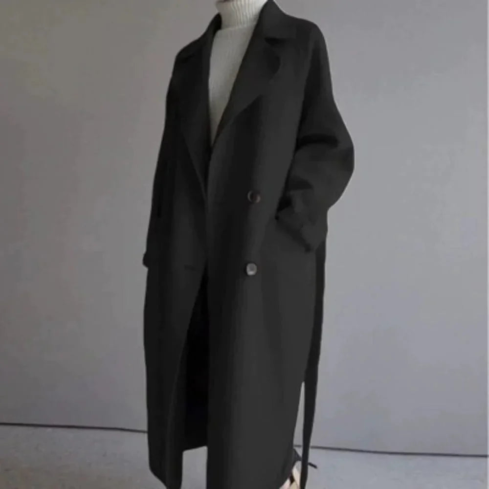 Cappotto Lungo Donna | Elegante e Raffinato | Misto Lana
