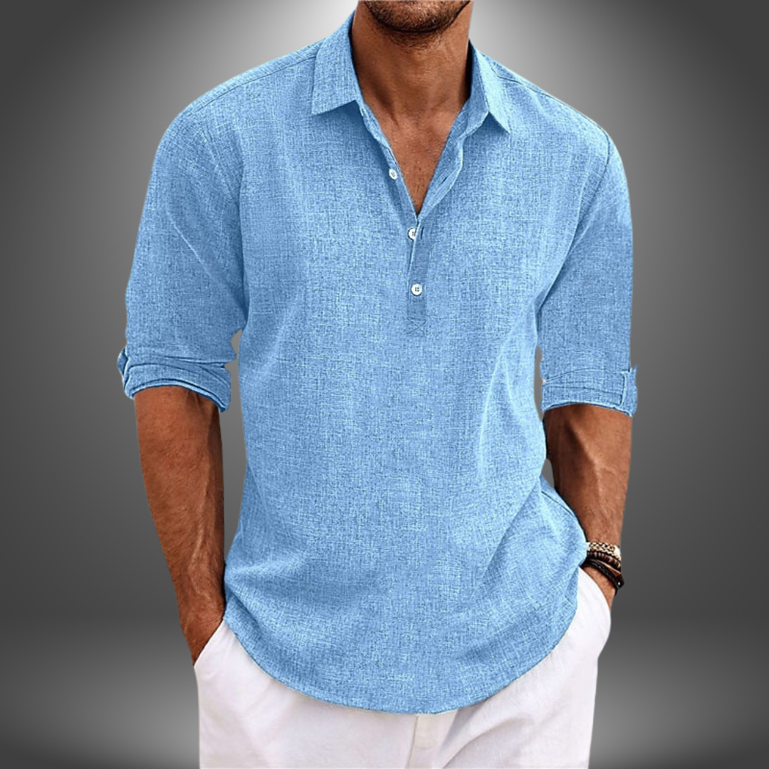 Camicia Lino Mare Uomo