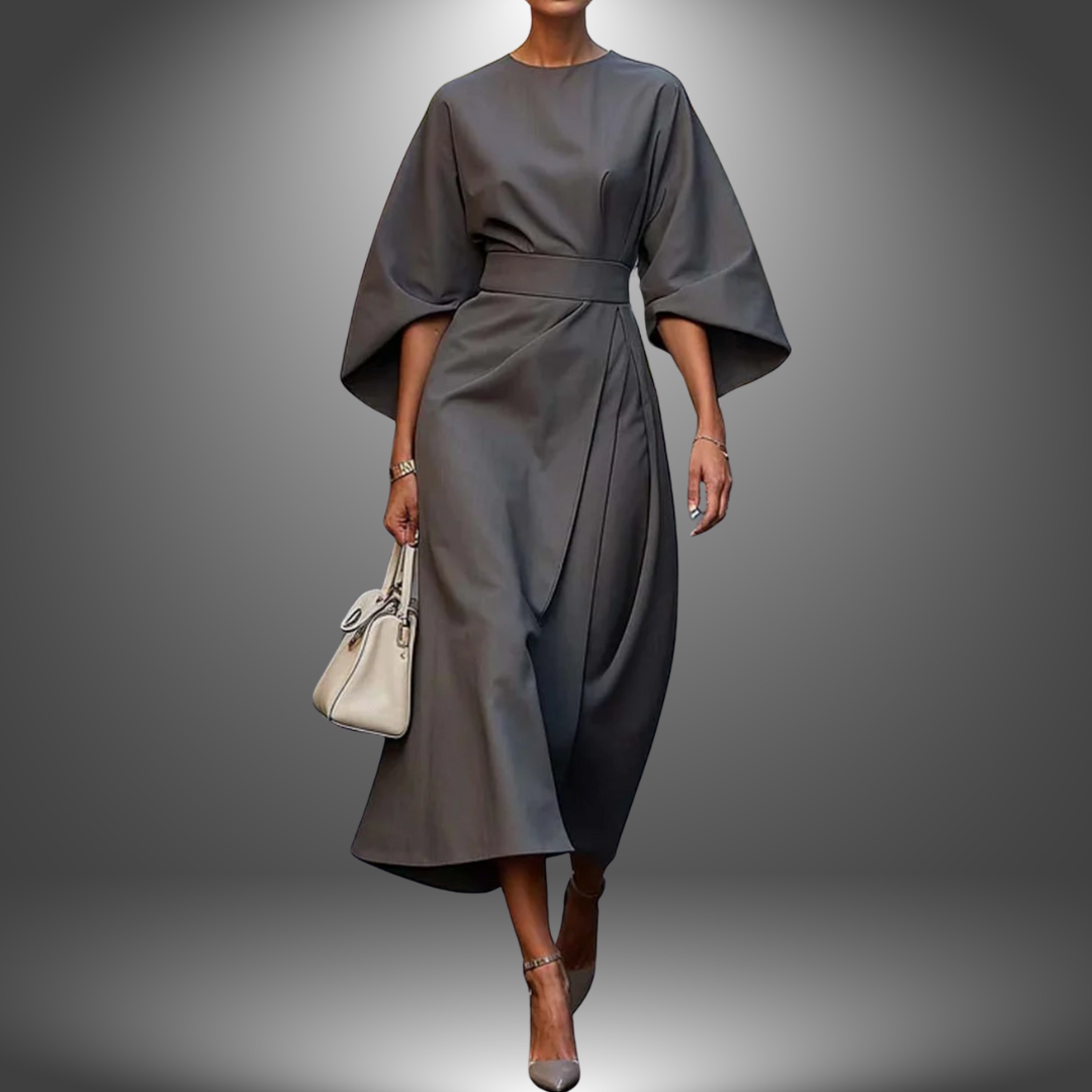 Abito Midi Strutturato Elegante