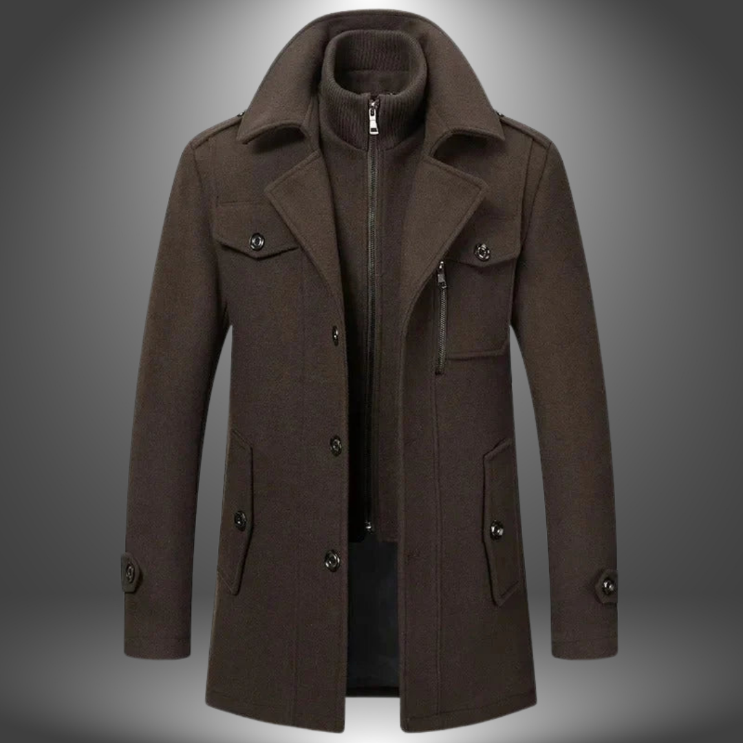 Cappotto Doppiopetto Uomo Invernale