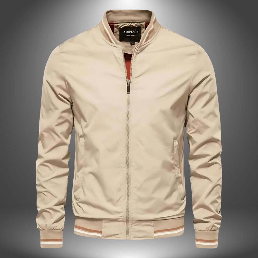 Bomber Leggera con Zip