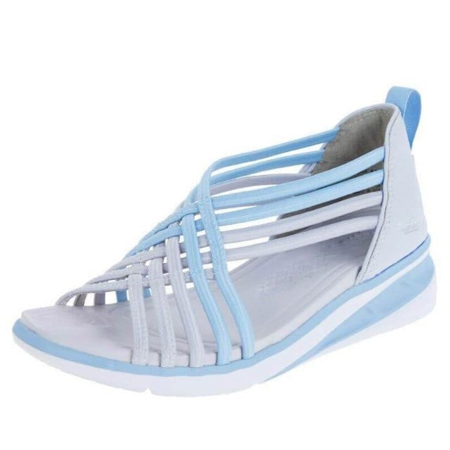 Sandali intrecciati elasticizzati